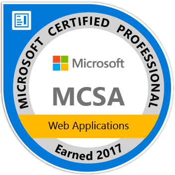 Microsoft Certified Associate: Web Applications